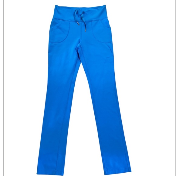 Lululemon 🍋Athletica Electric Blue Jogger Straight Leg/31”/ Size 10 - Picture 1 of 6